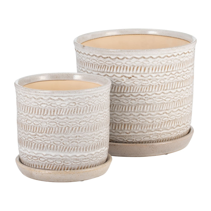 s-2-tribal-planter-6-8-w-saucer-beige-2