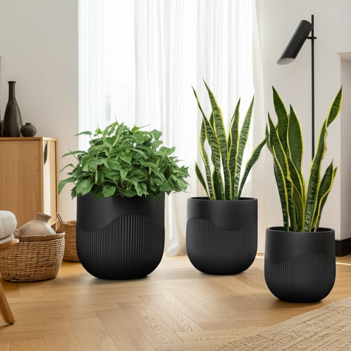 s-3-11-14-18-resin-planters-with-wavy-ribbing-bl-10