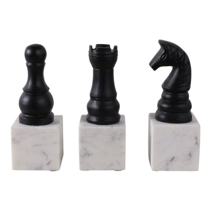 s-3-9-chess-pieces-on-marble-base-black-white-1