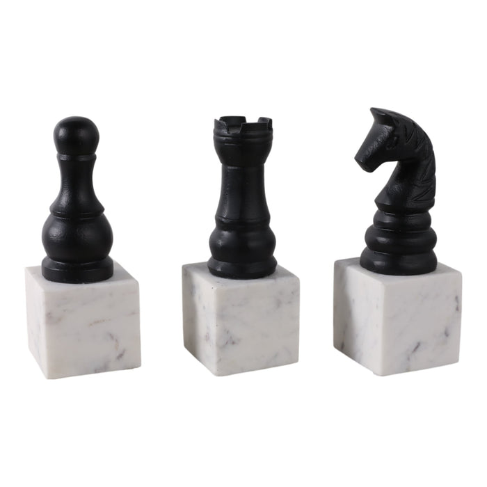 s-3-9-chess-pieces-on-marble-base-black-white-2