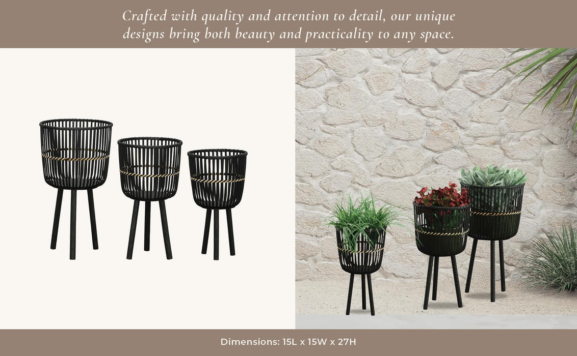 s-3-bamboo-footed-planters-11-13-15-black-9