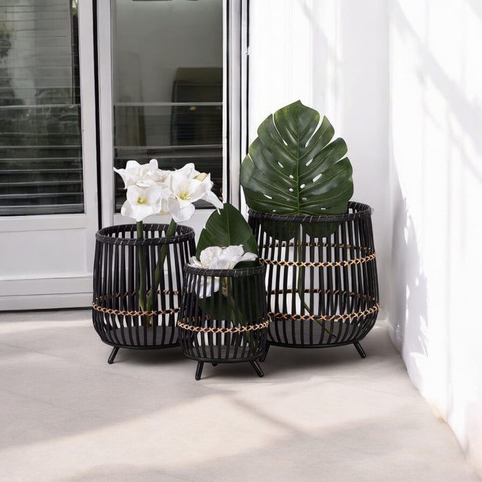 s-3-bamboo-footed-planters-17-14-10-black-8