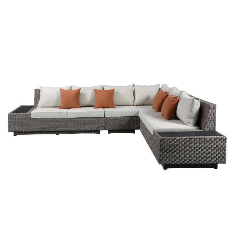 salena-beige-fabric-gray-wicker-patio-sectional-sofa-w-4-pillows-coffee-table-3