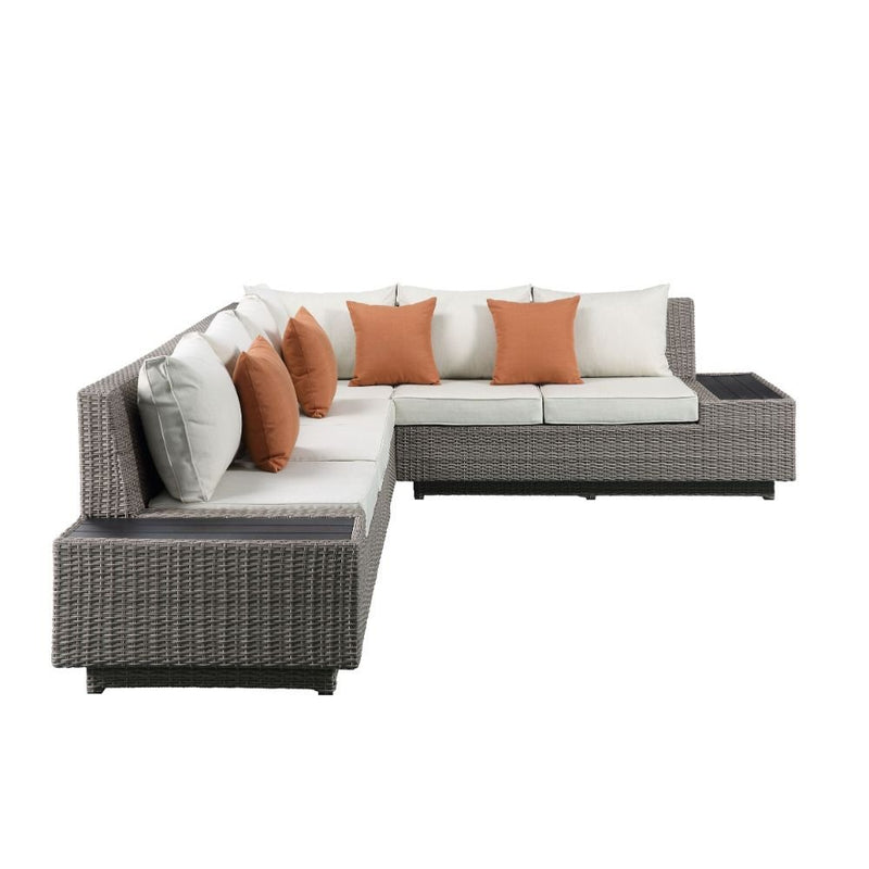 salena-beige-fabric-gray-wicker-patio-sectional-sofa-w-4-pillows-coffee-table-4