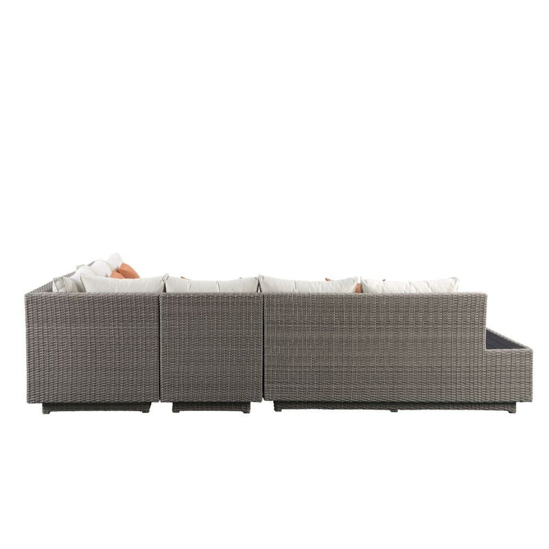 salena-beige-fabric-gray-wicker-patio-sectional-sofa-w-4-pillows-coffee-table-5