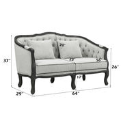samael-gray-linen-dark-brown-loveseat-w-2-pillows-7