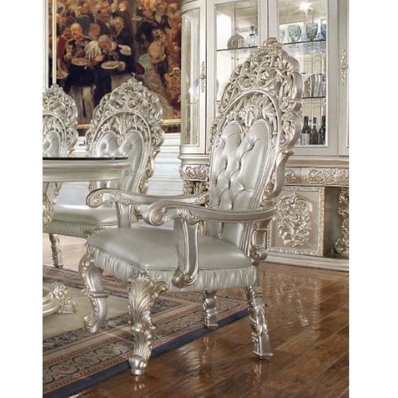 sandoval-beige-leatherette-champagne-arm-chair-set-2-2