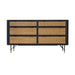 saratoga-6-drawer-dresser-in-black-acacia-with-rattan-1