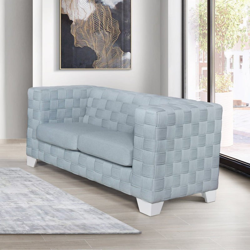saree-light-teal-chenille-white-loveseat-4