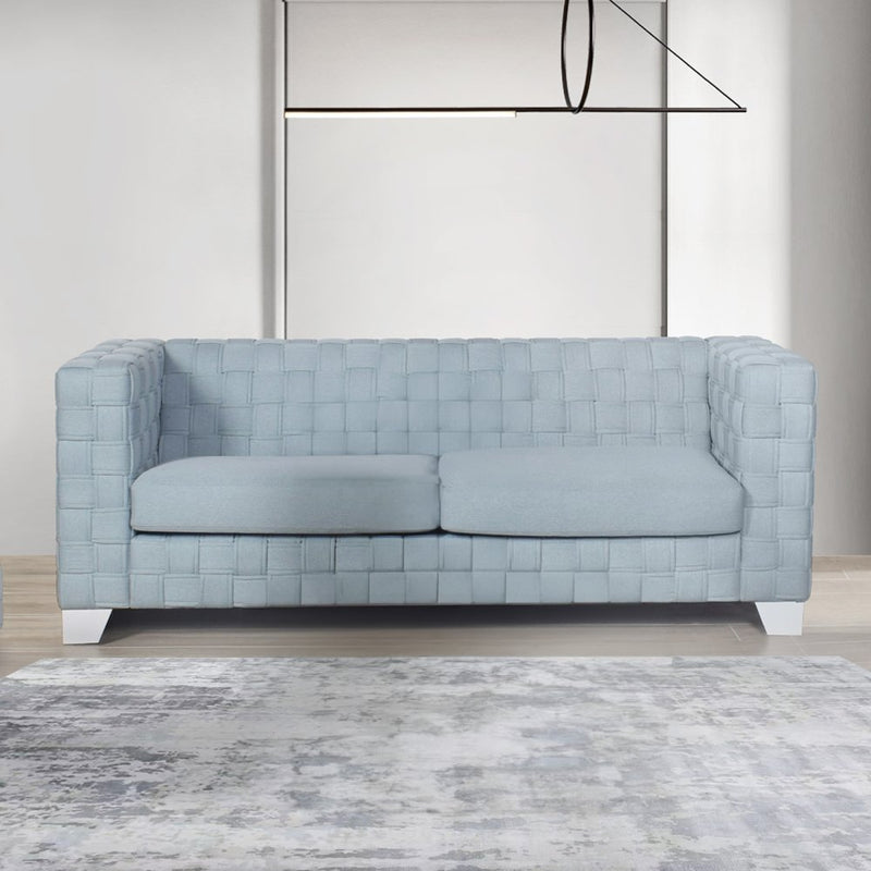 saree-light-teal-chenille-white-sofa-5