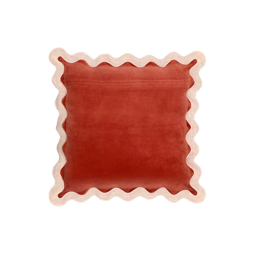scalloped-edge-cream-and-rust-cotton-velvet-throw-pillow-1