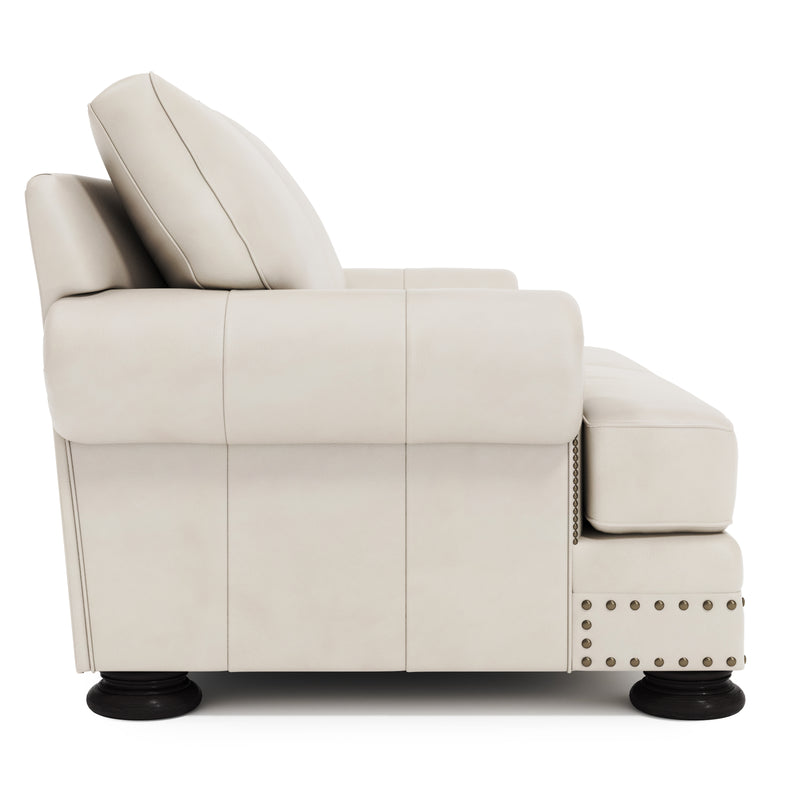 Foster Leather Loveseat