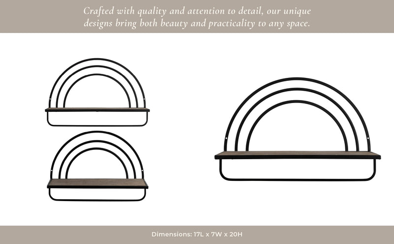 set-2-wood-metal-rainbow-style-sheves-brown-black-10