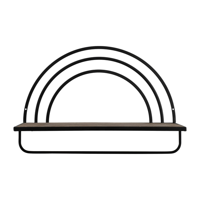 set-2-wood-metal-rainbow-style-sheves-brown-black-2