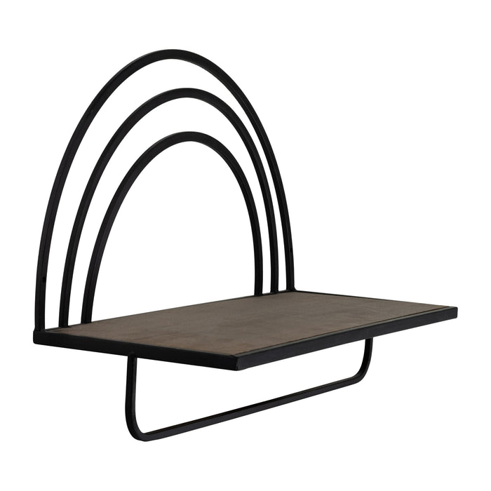 set-2-wood-metal-rainbow-style-sheves-brown-black-3