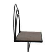 set-2-wood-metal-rainbow-style-sheves-brown-black-4