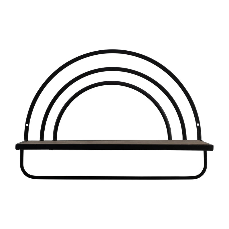 set-2-wood-metal-rainbow-style-sheves-brown-black-5