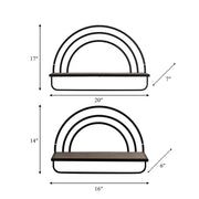 set-2-wood-metal-rainbow-style-sheves-brown-black-8
