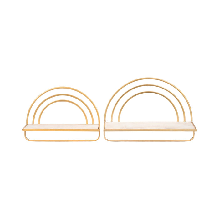 set-2-wood-metal-rainbow-style-sheves-wht-gld-1
