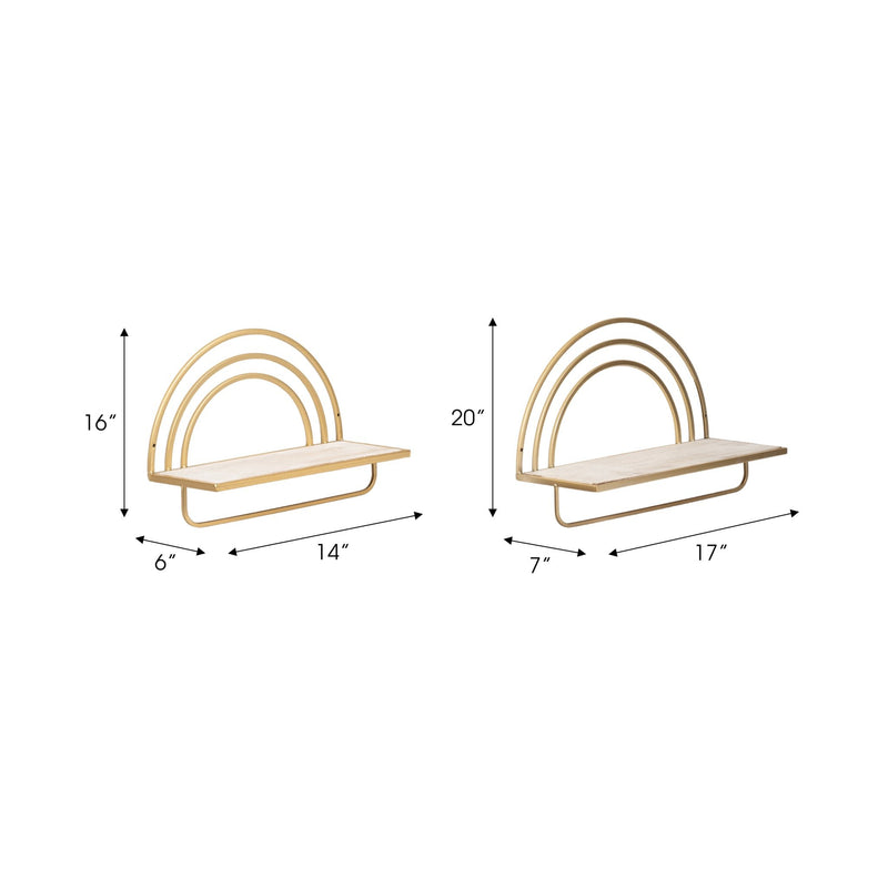 set-2-wood-metal-rainbow-style-sheves-wht-gld-6