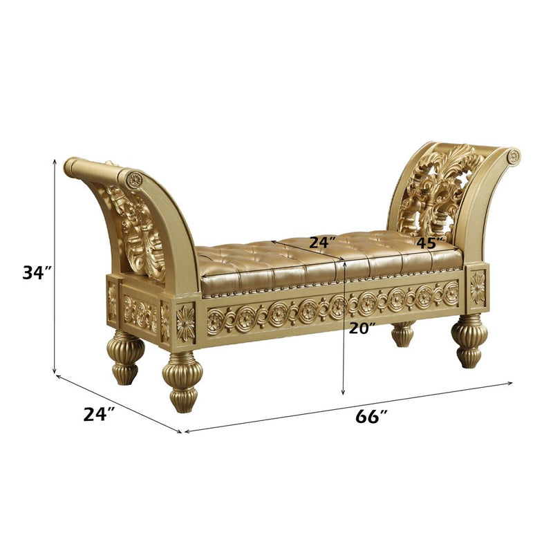 seville-leatherette-gold-bench-5