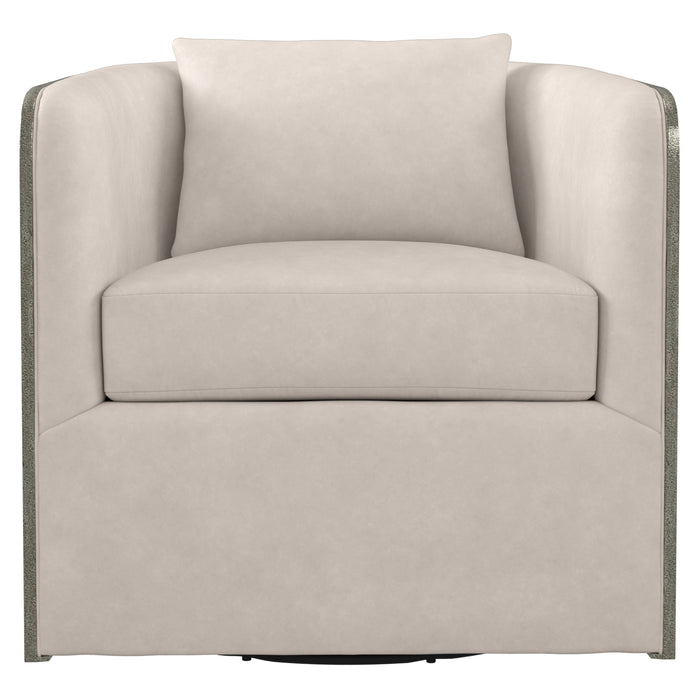 Eliot Leather Swivel Chair - Furniture City (CA)l