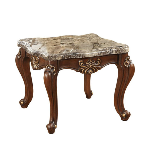 shalisa-natural-marble-top-walnut-end-table-1