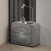 shelyn-gray-teddy-sherpa-chrome-nightstand-1