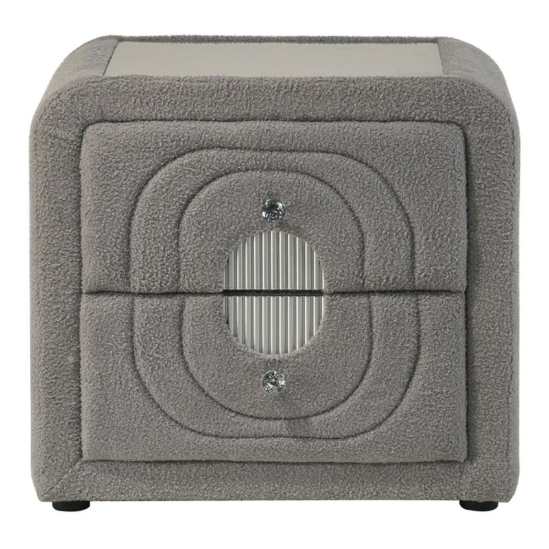 shelyn-gray-teddy-sherpa-chrome-nightstand-3