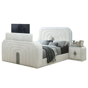 shelyn-white-teddy-sherpa-chrome-queen-bed-w-led-tv-cabinet-fireplace-bluetooth-7