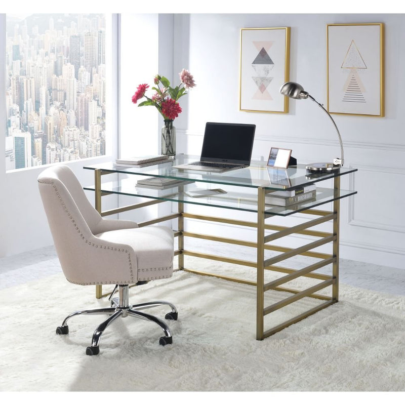shona-antique-gold-clear-glass-writing-desk-6