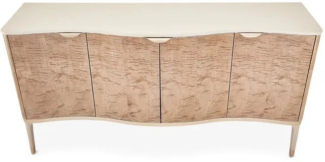 AICO Malibu Crest Sideboard in Blush