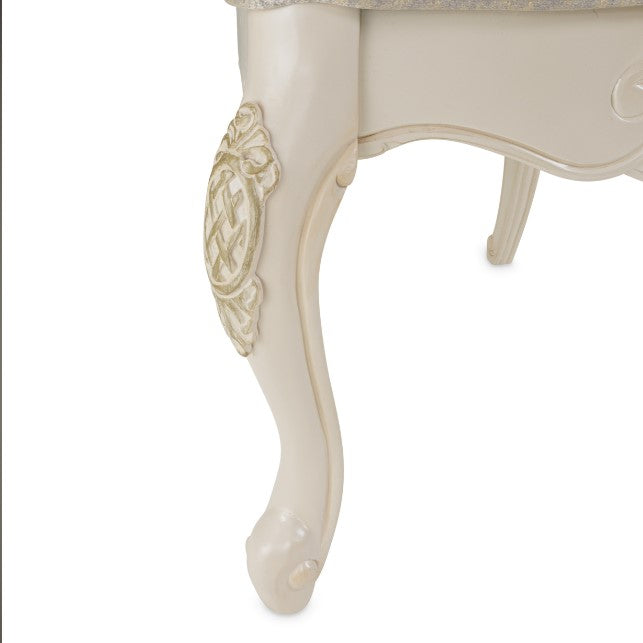 AICO Lavelle Side Chair in Classic Pearl (Set of 2)