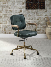 siecross-emerald-greentop-grain-leather-swivel-office-chair-6