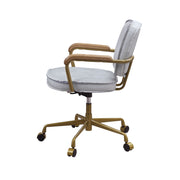 siecross-vintage-white-top-grain-leather-swivel-office-chair-3
