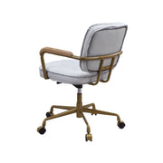 siecross-vintage-white-top-grain-leather-swivel-office-chair-4