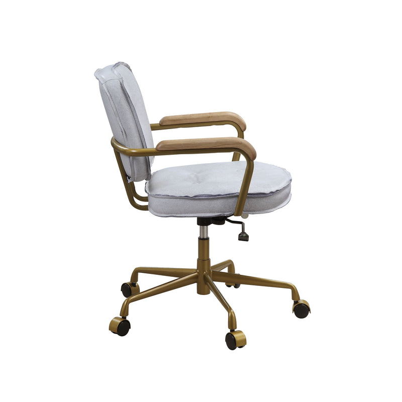 siecross-vintage-white-top-grain-leather-swivel-office-chair-7