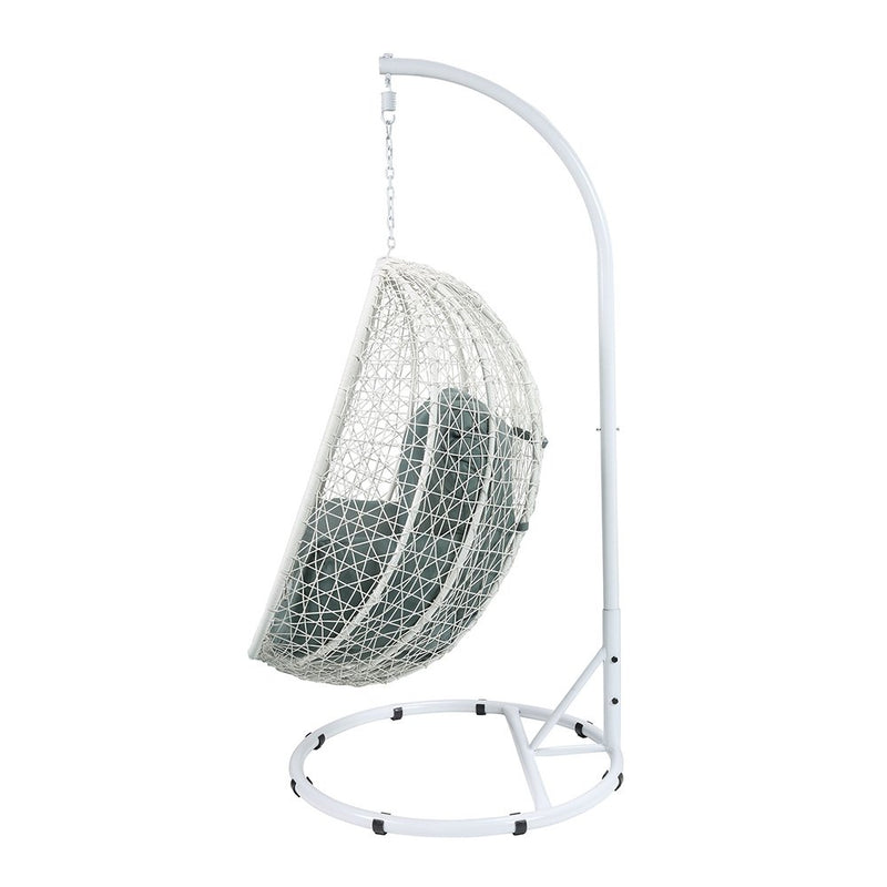 simona-green-fabric-white-wicker-hanging-chair-5