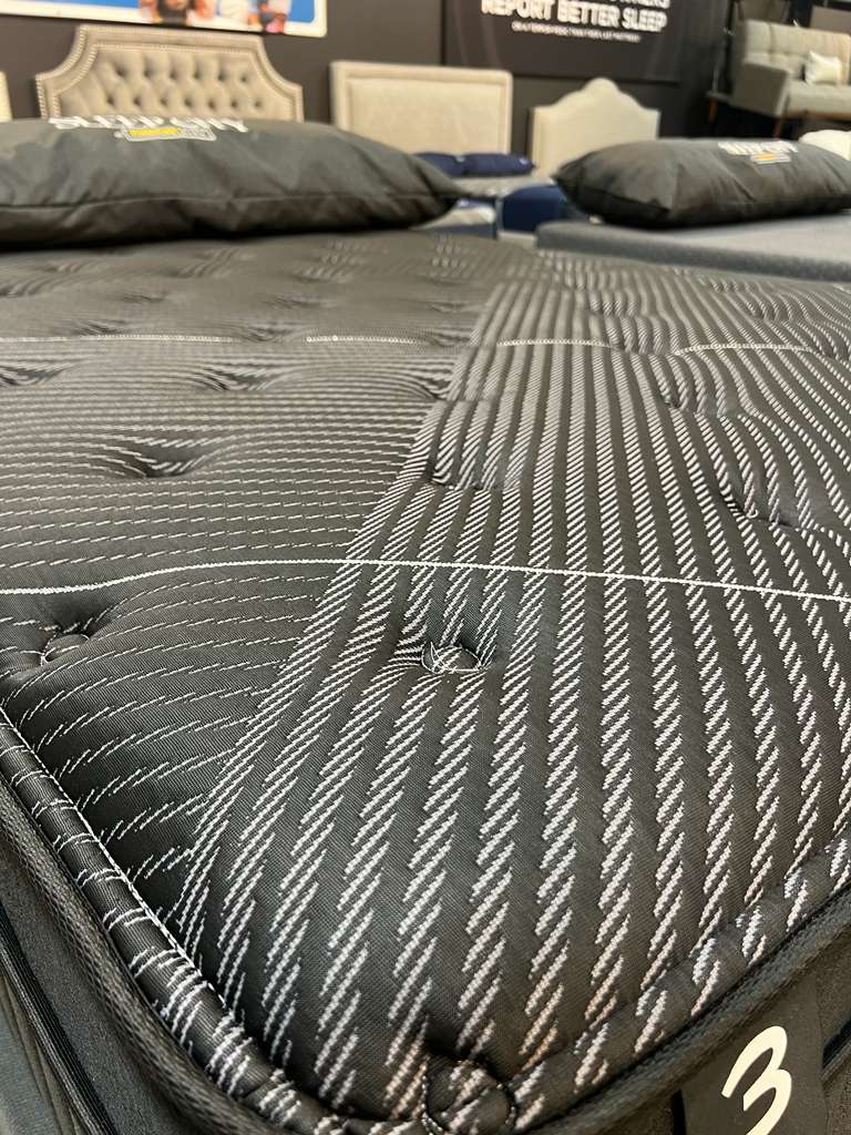 iBed Black Luxury Cool Gel Mattress - Furniture City (CA)l