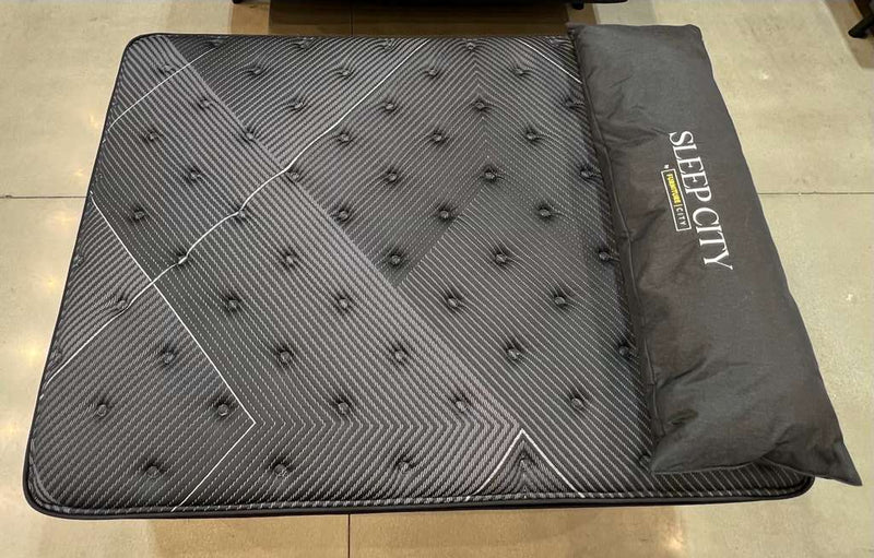 iBed Black Luxury Cool Gel Mattress - Furniture City (CA)l