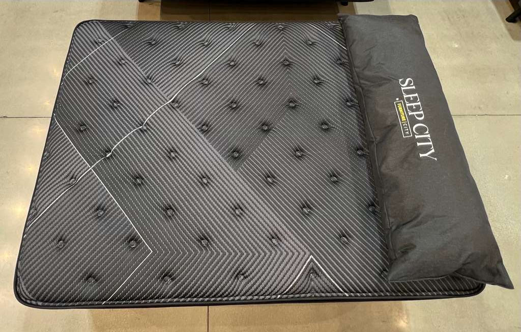 iBed Black Luxury Cool Gel Mattress