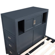 sloane-smoke-gray-2-full-bookcase-platform-bed-with-hidden-desk-stool-and-storage-bench-1