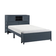 sloane-smoke-gray-2-full-bookcase-platform-bed-with-hidden-desk-stool-and-storage-bench-10