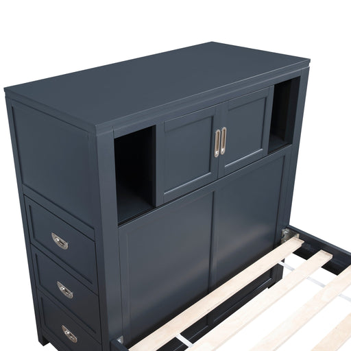 sloane-smoke-gray-2-full-bookcase-platform-bed-with-hidden-desk-stool-and-storage-bench-1