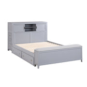 sloane-smoke-gray-2-full-bookcase-platform-bed-with-hidden-desk-stool-and-storage-bench-14