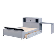 sloane-smoke-gray-2-full-bookcase-platform-bed-with-hidden-desk-stool-and-storage-bench-7