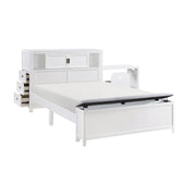 sloane-smoke-gray-2-full-bookcase-platform-bed-with-hidden-desk-stool-and-storage-bench-10