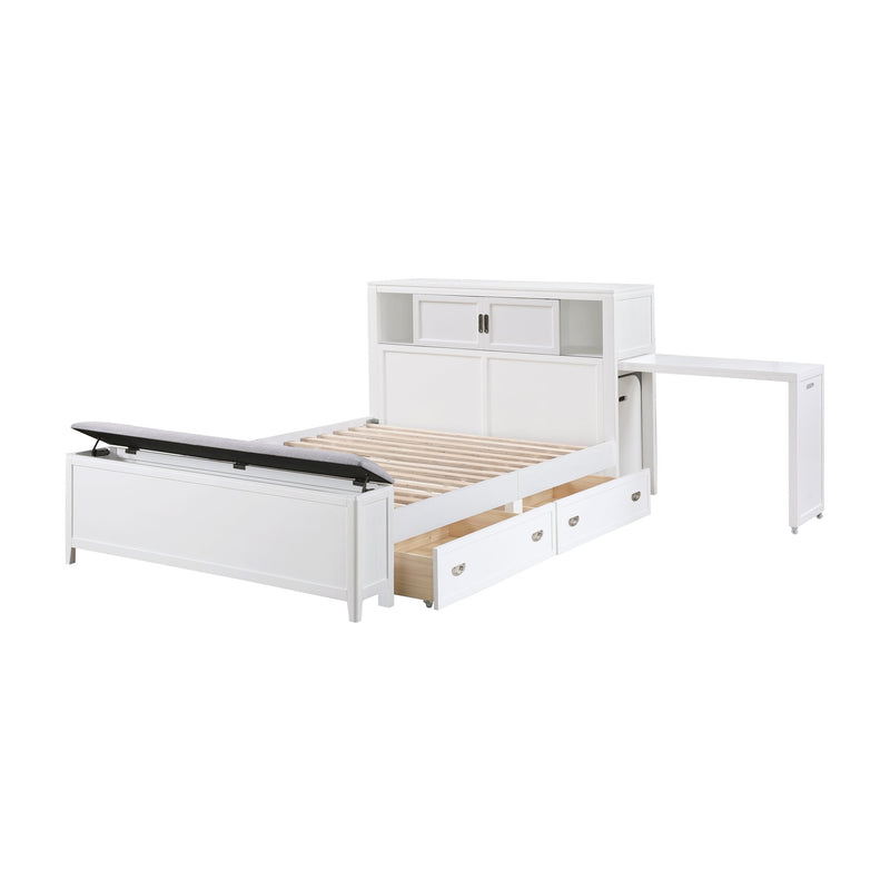 sloane-smoke-gray-2-full-bookcase-platform-bed-with-hidden-desk-stool-and-storage-bench-13