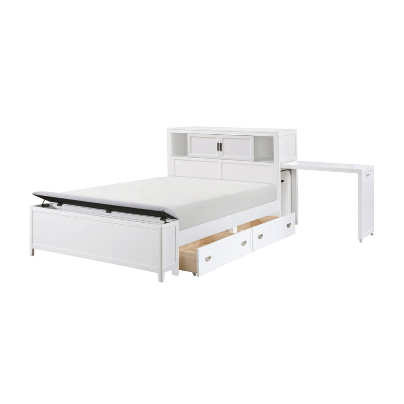 sloane-smoke-gray-2-full-bookcase-platform-bed-with-hidden-desk-stool-and-storage-bench-14