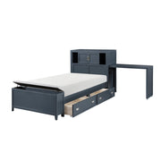 sloane-smoke-gray-2-twin-bookcase-platform-bed-with-hidden-desk-stool-and-storage-bench-11
